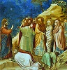 Воскрешение св. Лазаря. Роспись Капеллы дельи Скровеньи (Капеллы дель Арена) в Падуе. Между 1304 и 1310 гг.