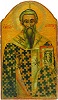 Св. Димитриан, еп. Тамасский. Икона. 1766 г. (ц. Пресв. Богородицы в Пере)
