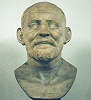 Демокрит. Римская копия скульптурного портрета II в. до Р. Х. Капитолийские музеи, Рим)