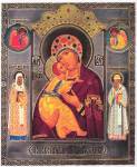 Мучеников Евтропия, Клеоника и Василиска. Прмц. Марфы и мч. Михаила. Прп. Пиамы девы. Святых Зинона и Зоила. Волоколамской иконы Божией Матери (список с иконы Владимирской Божией Матери).