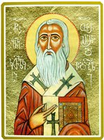 Св. Иоанн IV Окропири. Икона XX в. (частное собрание)
