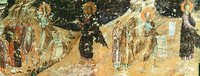 Проповедь св. Иоанна Предтечи. Роспись собора св. Апостолова (Старая Митрополия) в Верии. XIV в.