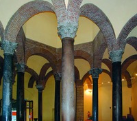 Интерьер ц. Санта-София в Беневенто. Ок. 760–774 гг.