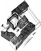 Изометрическое изображение «священного квартала» I в. по Р. Х.