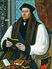 Томас Кранмер, архиеп. Кентерберийский. 1545 г. Худож. Г. Фликке (Национальная портретная галерея, Лондон)