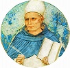 Альберт Великий. Роспись трапезной мон-ря Сан-Марко во Флоренции. 1436 г. Мастер фра Беато Анджелико