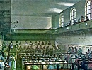 Собрание квакеров в Лондоне в 1809 г. Гравюра. Нач. XIX в.