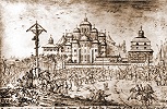 Софийский собор. Копия XVIII в. с рисунка А. ван Вестерфельда. (ок. 1651)