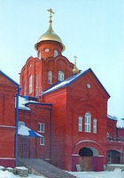 Успенская церковь Свято-Успенского мон-ря в с. Елыкаеве. 2008 г. Фотография. 2008 г.