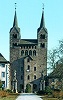 Западный фасад церкви мон-ря Корвей. 844 г.