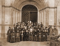Участники Карловацкого Собора. Фотография. 1921 г.