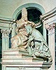 Имп. коронация Карла V папой Римским Климентом VII. 2-я пол. XVI в. Скульпторы Б. Бандинелли, Дж. Каччини (Палаццо Веккьо, Флоренция)