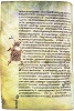 Лист из Карпинского Евангелия. XIII в. (ГИМ. Хлуд. 28.I.101. Л. 100)