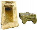 Модели домов (храмов) из Кейяфы