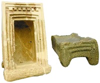 Модели домов (храмов) из Кейяфы