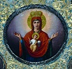 Икона Божией Матери «Знамение». XVIII в. (ц. Всех святых)