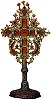 Водосвятный крест (т. н. крест мавританки). 1710 г. (Музей Киккского мон-ря). Фотография. Нач. XX в.
