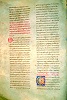 Житие сщмч. Киприана и мц. Иустины из Лекционария (Piacenza. Bibl. Capit. 63. Fol. 126v)