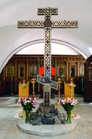 Кийский крест. 1656 г. в ц. во имя прп. Сергия Радонежского в Крапивниках (Москва)
