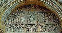 «Страшный Суд». Тимпан зап. портала ц. Спасителя и св. Веры. 1107–1125 гг.