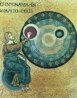 Сцена творения. Мозаика собора Санта-Мария-Нуова в Монреале, Сицилия. 80–90-е гг. XII в.
