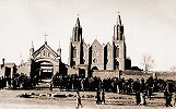 Католич. селение Сяоцяобан (Маньчжу¬рия). Фотография. 1934 г.