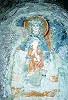 «Богоматерь Царица», с предстоящими царственными женами. Роспись нижней церкви базилики сщмч. Климента. 2-я пол. VIII в.