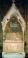 Надгробие папы Римского Климента IV в ц. Сан-Франческо-алла-Рокка в Витербо. 1270 г.