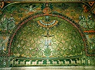 Мозаика в конхе центральной апсиды базилики сщмч. Климента. Ок. 1120–1125 гг.