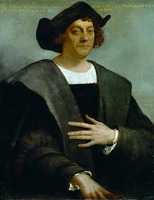 Х. Колумб. 1519 г. Худож. Себастьяно дель Пьомбо (Музей Метрополитен, Нью-Йорк)