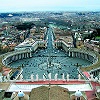 Площадь св. Петра в Риме. Совр. вид