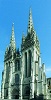 Зап. фасад собора Пресв. Девы Марии и св. Корентина в Кемпере. XIII–XV вв.