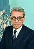Б. Бутрос-Гали, 6-й Генеральный секретарь ООН. Фотография. 90-е гг. XX в.