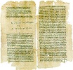 «Апокриф Иоанна». Листы из Кодекса II б-ки Наг-Хаммади. 3-я четв. IV в. (Коптский музей, Каир)