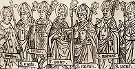 Святые покровители Бретани. Гравюра. 1514 г.