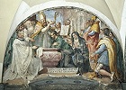 Крещение блж. Августина. Роспись ц. Сан-Спирито. Кон. XVI в. Мастер Б. Поччетти (Флоренция, Италия) 