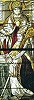Св. Корнелий и Генрих фон Бинсфельд, аббат Корнелимюнстера. Витраж из аббатства Мариавальд. Ок. 1505 г. (Музей Метрополитен, Нью-Йорк)
