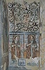 Св. бессребреники Косма и Дамиан. Роспись ц. Санта-Мария-делла-Пьета-дей-Фраи-Минори-Осерванти в Удженто. 1455 г.