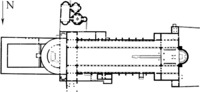 Лехейская базилика. План