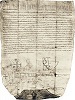 Грамота папы Римского Льва IX аббатству Фульда от 13 июня 1049 г. (Государственный архив земли Гессен, Марбург. 1447)