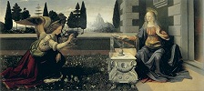 Благовещение. Ок. 1473 г. (Галерея Уффици, Флоренция)
