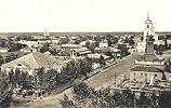 Историческая панорама Шадринска. Фотография. Кон. XIX в.