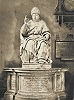 Лев X, папа Римский. Скульптура из ц. Санта-Мария-ин-Арачели в Риме. 1518–1521 гг. Скульптор Доменико Аймо