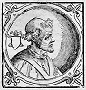 Лев VI, папа Римский. Гравюра из кн.: Platina B. Historia. 1626. P. 142 (РГБ)