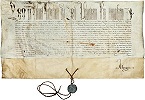 Булла папы Римского Льва Х от 1 июля 1519 г. (Б-ка Лауренциана во Флоренции)