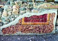 Фрагмент росписи стены синаноги. I в. по Р. Х.