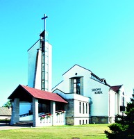 Методистская церковь в Кууресааре, Эстония. 1993 г.