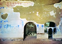 Фрагменты росписи на сев. стене зала кафоликона
