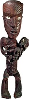 «Мадонна с Младенцем». Ок. 1845 г. Скульптор П. Таматеа (?) (Военно-мемориальный музей Окленда)