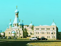 Православная ц. ап. Филиппа в Шардже. 2011 г. Фото: Sergei Afanasev